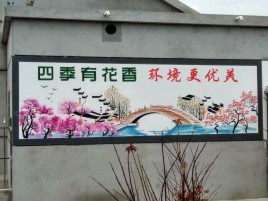 青阳墙绘的特点和形势