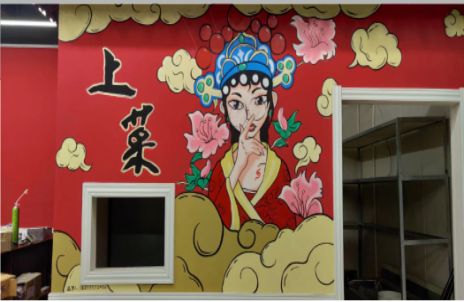 青阳墙体彩绘的发展和应用