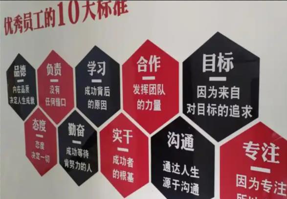 青阳公司文化墙的作用