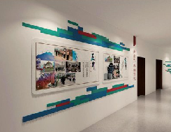 青阳企业文化墙用什么材料好？