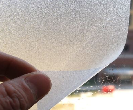 青阳玻璃门外面粘广告用什么材料好？