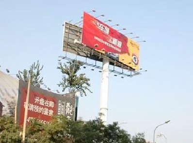 青阳户外广告怎么做才能让人一眼记住？