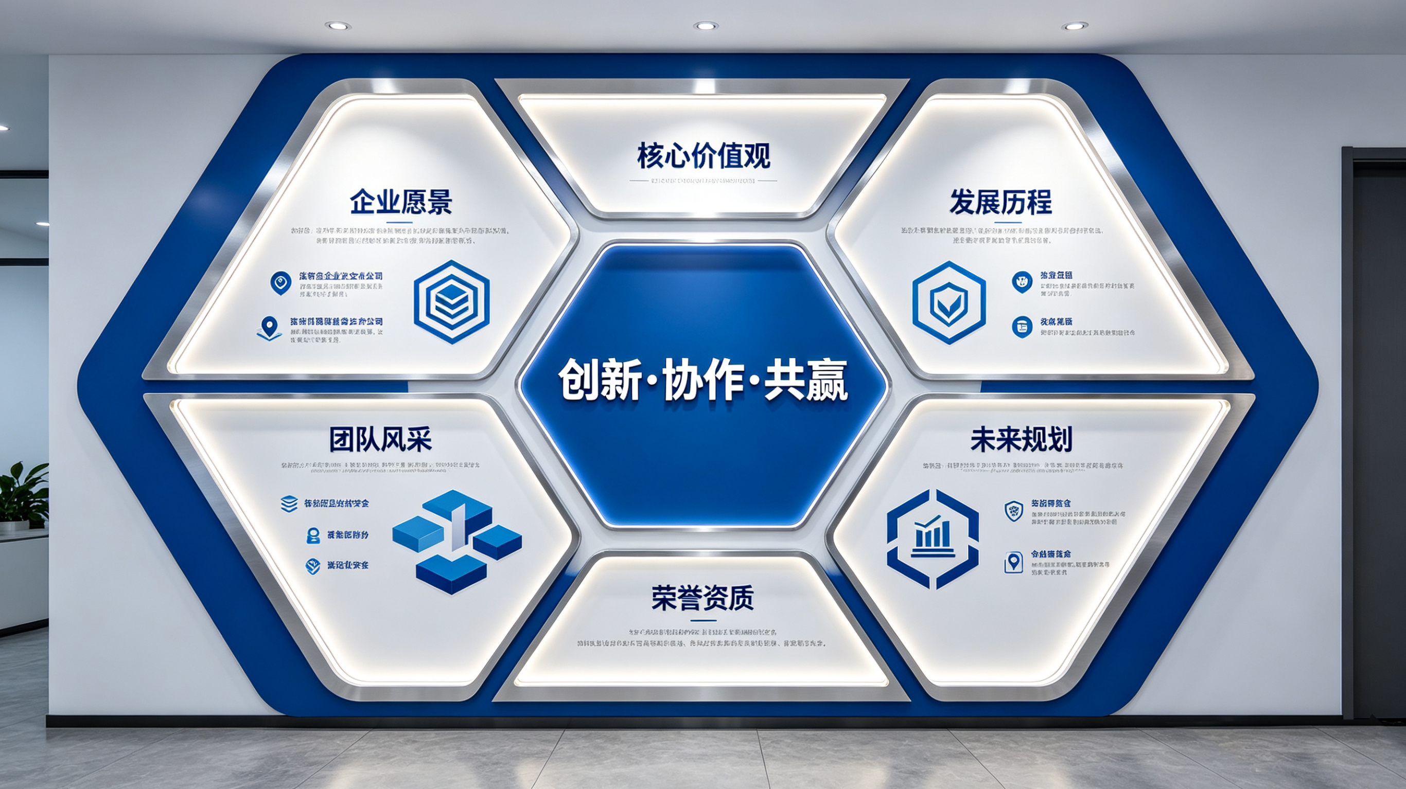 青阳企业文化墙六边形避坑指南（新手常犯5个错误）